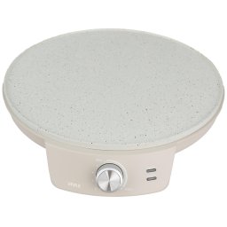 Aparat pentru preparat clatite Vivax PM-1200S, plita 30 cm, putere 1200 W, Lunar Bej