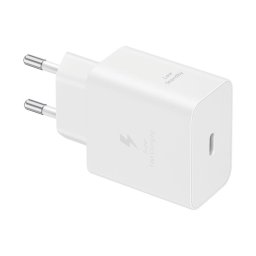Incarcator retea Samsung EP-T4511NWEGEU, Super Fast Charger 45W, port USB Type-C, fara cablu, Alb