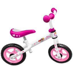 Prinţesele Disney: bicicletă fără pedale - mărime 10, alb