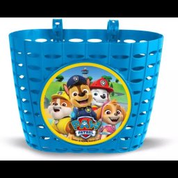 Stamp: Coș pentru bicicletă cu model Paw Patrol