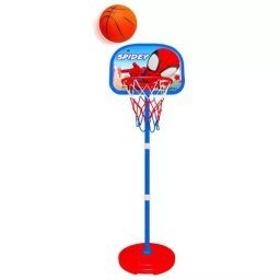 Set suport coș de baschet cu model Păianjen - 122 - 155 cm