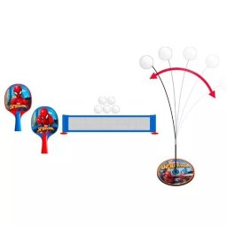 Set de învățare ping pong cu model Spiderman