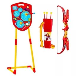 Set de tir cu arc cu tematică Iron Man și țintă