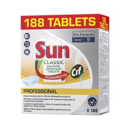 ablete masina de spalat vase Cif Pro Formula All in1 188 bucati