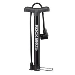 Rockbros A320 foot bicycle pump - black