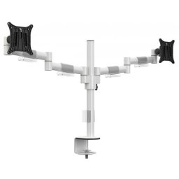 MULTIBRACKETS 7350073735181 M VESA Deskmount Officeline Dual dupla karos stand monitor alb