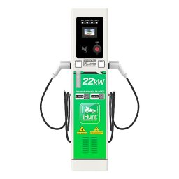 Statie de incarcare cu monetizare iHunt EV StandUP AC 22 kW 2 x Type 2 - Integrare iHuntEV