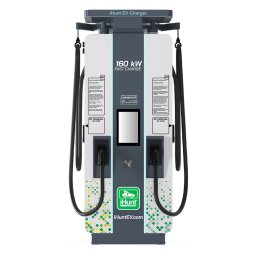 Statie de incarcare ultra rapida cu monetizare iHunt EV DC 160KW V4 2x CCS 2 - Integrare iHuntEV