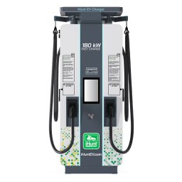 Statie de incarcare ultra rapida cu monetizare iHunt EV DC 180KW V4 2x CCS 2 - Integrare iHuntEV