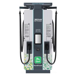 Statie de incarcare ultra rapida cu monetizare iHunt EV DC 360KW V4 2x CCS 2 - Integrare iHuntEV