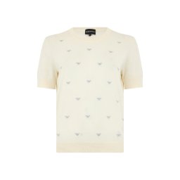 EMPORIO ARMANI Tricotaj EW004398AF15106 U1058 vanille