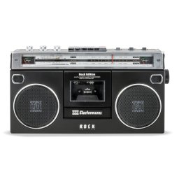Difuzor Bluetooth ElectroMures EM 1013 cu Casetofon si Radio FM/AM 14W Negru