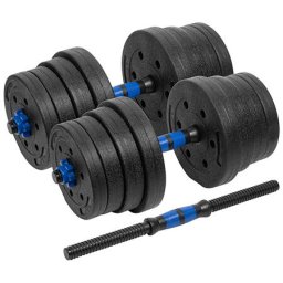 Gantere si greutati HALTERE REGLABILE CU CONECTOR 2 X 15 KG REBEL ACTIVE