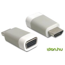 DELOCK HDMI VGA/D-Sub Convertor Gri 5cm 65472