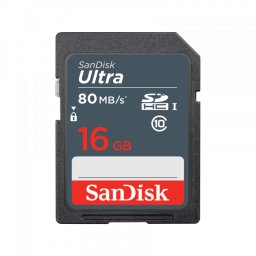 Card Memorie SDHC SanDisk Ultra, 16Gb, Clasa 10 SDSDUNS-016G-GN3IN