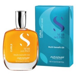 Ulei pentru Par Cret si Ondulat, Alfaparf Curls Multi-Benefit, 100 ml