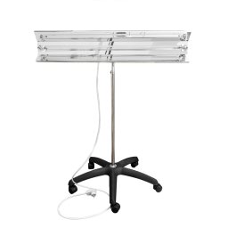 Lampa bactericida UVC 55W orientabila, cu stativ mobil si înaltime reglabila 100–190 cm