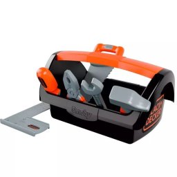 Smoby: Ladă cu unelte Black and Decker, set de 6 bucăți
