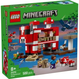 LEGO MINECRAFT CASA MOOSHROOM 21270