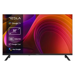 Televizor LED Smart Tesla 32E655BHS, HD, 80 cm Google TV, Negru
