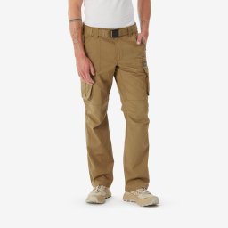 Pantalon de drumeție NH500 Cargo Maro Bărbați