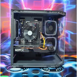 Calculator Gaming Intel Coffee Lake Core i5 8500, 16GB DDR4, SSD NVME 256GB + 500GB HDD, video XFX Radeon RX 580 GTS XXX Edition 8GB GDDR5 256-bit, ARGB