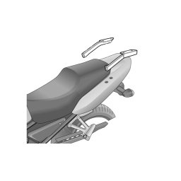 Kit de prindere cutie Top Master SHAD pentru YAMAHA FZS 600 Fazer 2001-2003