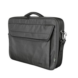 GEANTA TRUST, pt. notebook de max 15.6 inch, 1 compartiment, buzunar frontal, 475 g, poliester, negru, TR-24189