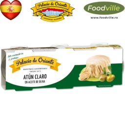 PdO Conserva Ton solid galben YF in ulei masline 3 x 80 gr