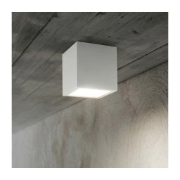 Ideal Lux - Spot de exterior TECHO 1xGU10/20W/230V 15x15 cm IP54 alb