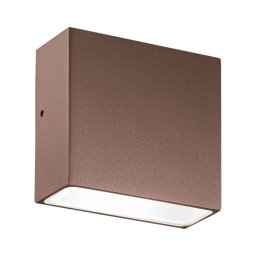 Ideal Lux - Aplica de perete pentru exterior TETRIS 1xG9/15W/230V IP44 maro