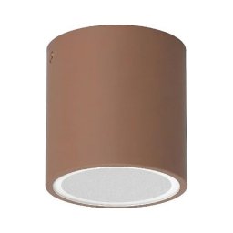 Ideal Lux - Spot exterior TECHO 1xGU10/20W/230V Ø 9 cm IP54 maro
