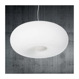 Ideal Lux - Lustră suspendată pe cablu ULISSE, 3xE27/60W/230V, Ø 42 cm, alb
