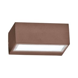 Ideal Lux - Aplica de perete pentru exterior TWIN 1xG9/28W/230V IP44 maro