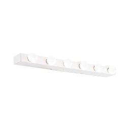 Ideal Lux - Aplică de perete PRIVE 6xE14/40W/230V albă
