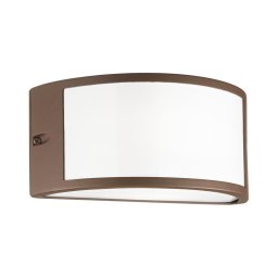 Ideal Lux - Aplică de exterior REX 1xE27/60W/230V IP44 maro