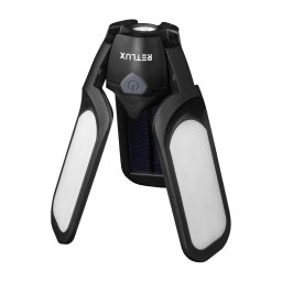 Retlux - Lanternă de camping reîncărcabilă cu panou solar LED/3W/1600 mAh IPX4
