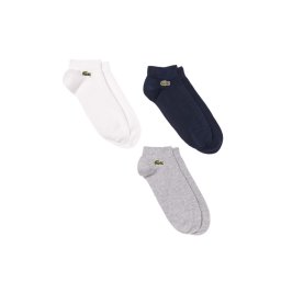LACOSTE Șosete (Pack Of 3) 3RA2917 5kc argent chine/marine-blanc