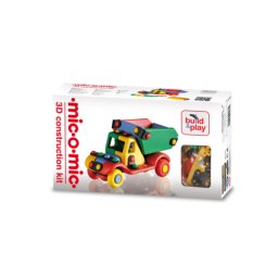 Jucarie de construit mic-o-mic 3d basculanta 089.011, 13 cm