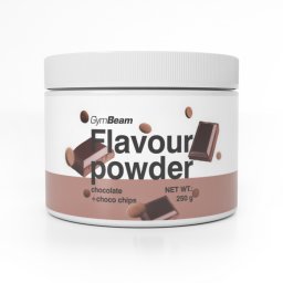 GymBeam Flavour 250 g ciocolată cu fulgi de ciocolată