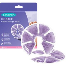Lansinoh Hot & Cold Breast Therapy Packs pernute de gel pentru sâni 2 buc