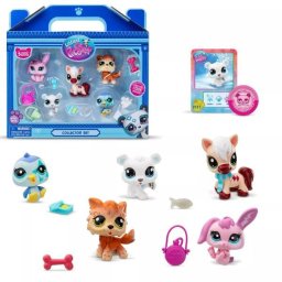 Littlest Pet Shop: Set figurien de iarnă, seria 2 - 5 buc