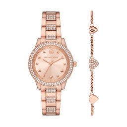 Ceas Dama, Michael Kors, Tibby MK1070SET, Set cu Bratara