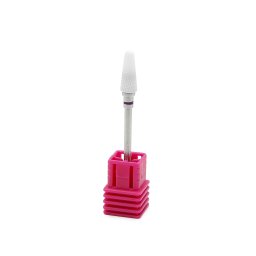 Bit (cap) freza unghii electrica din ceramica, violet, F 3/32 Umbrella (F)