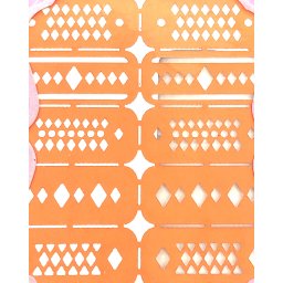 Stencil for nail C-6