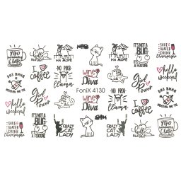 Slider design, decals stickers 4130