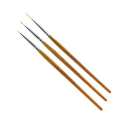 Pensula pentru manichiura în setul de lemn (opt 5 bucati)