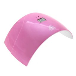 Hybrid bec (LED/UV) Global Fashion cu un display de 24W Pink G5S