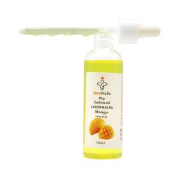 Ulei de cuticule uscate cu pipetă cu aromă de mango, unghii de albine, 100 ml