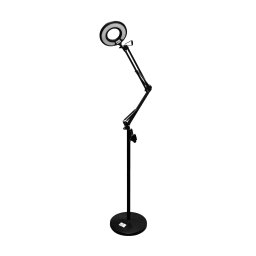 Lampa Led circulara, A2-48, 48W, makeup, neagra